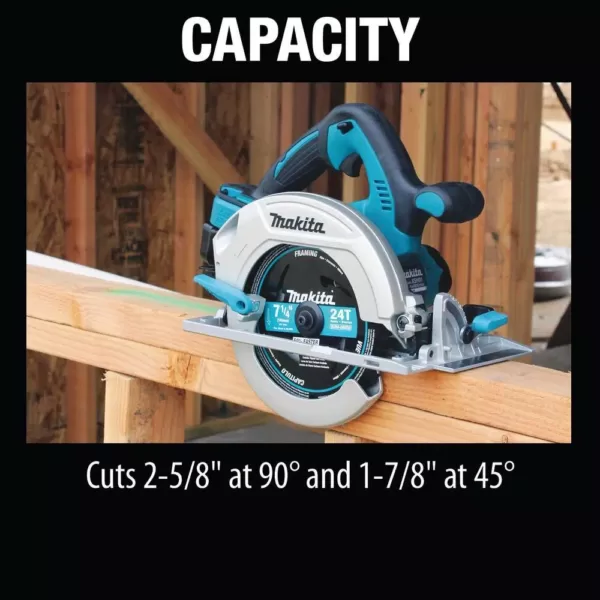 Makita 18-Volt 5.0Ah X2 LXT Lithium-Ion 36-Volt Cordless 7-1/4 in. Circular Saw Kit