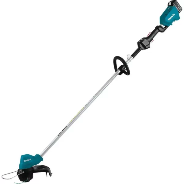 Makita 18-Volt LXT Brushless String Trimmer Kit with 1 Battery and Charger with Bonus 22 in. LXT Cordless Hedge Trimmer