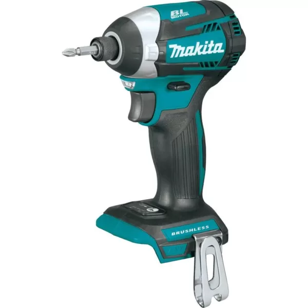 Makita 18-Volt LXT Brushless 3-Speed Impact Driver with ImpactXPS Insert Bit Holder and ImpactXPS 3 Pc. Socket Adapter Set