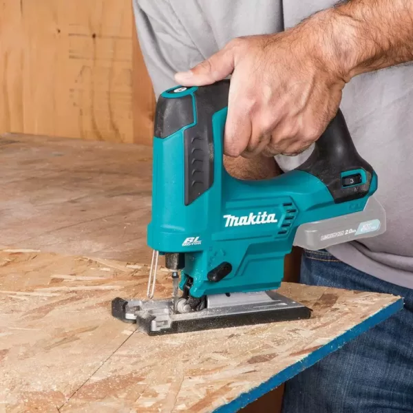 Makita 12-Volt Max CXT Lithium-Ion Brushless Cordless Top Handle Jig Saw (Tool Only)