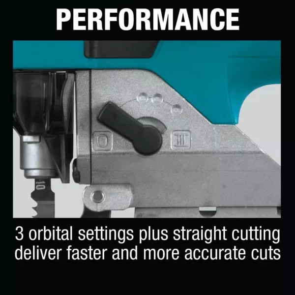 Makita 18-Volt LXT Lithium-Ion Brushless Cordless Barrel Grip Jig Saw Tool-Only with Bonus 18-Volt LXT 5.0 Ah Battery