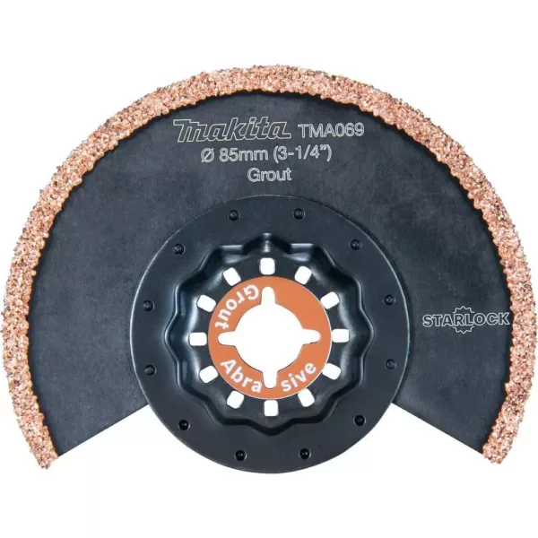 Makita 3-1/4 in. Starlock Tungsten Carbide Grout Removal Blade