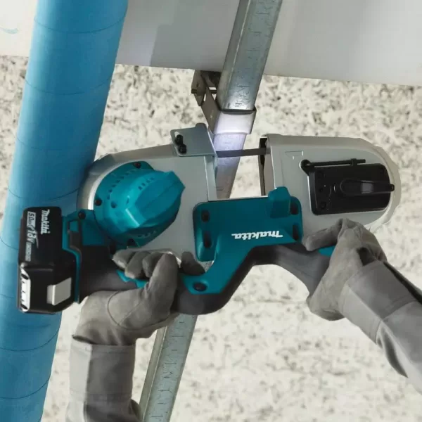 Makita 18-Volt LXT Lithium-Ion Cordless Compact Band Saw Kit 5.0 Ah