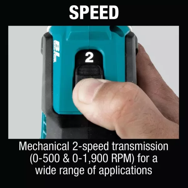 Makita 18-Volt LXT Lithium-Ion Brushless Cordless 1/2 in. Driver-Drill Kit, 3.0Ah