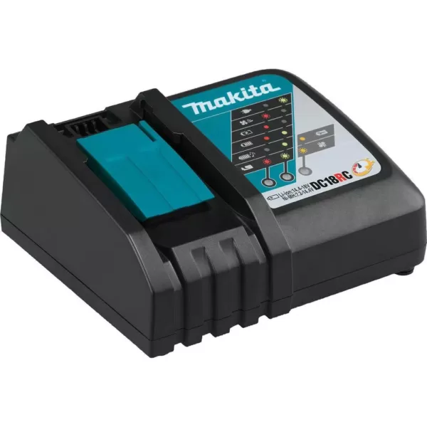 Makita 18-Volt LXT 4.0 Ah Battery and Rapid Optimum Charger Starter Pack with Bonus 18V LXT 1/4 in. Cordless Impact Driver