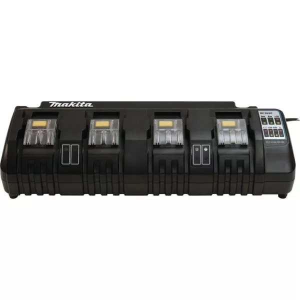 Makita 18-Volt Lithium-ion 4-Port Charger