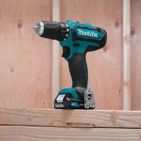 Makita 12-Volt MAX CXT Lithium-Ion Cordless 3/8 in. Drill and Impact Driver Combo Kit with (2) 1.5Ah Batteries Charger and Bag