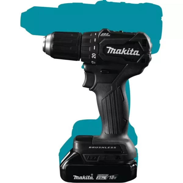 Makita 18V LXT Sub-Compact Brushless 1/2 in. Driver Drill, 11/16 in. Rotary Hammer & Recipro Saw w/ bonus 18V LXT Starter Pack