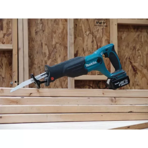 Makita 18-Volt LXT Lithium-Ion Cordless Variable Speed Lightweight Compact Reciprocating Saw with Built-in LED (Tool-Only)