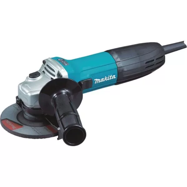 Makita 8 Amp 1 in. Corded SDS-Plus Concrete/Masonry AVT Rotary Hammer Drill with 4-1/2 in. Corded Angle Grinder with Hard Case