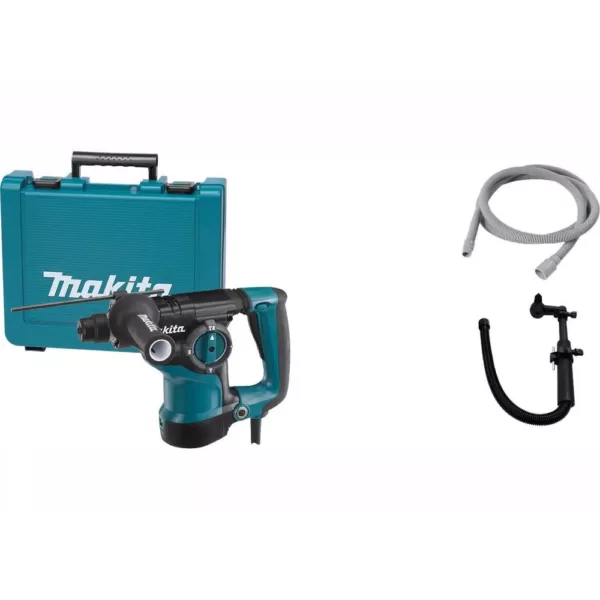 Makita 7 Amp 1 in. Corded SDS-Plus Concrete/Masonry AVT Rotary Hammer Drill w/ Vacuum Hose, SDS-Plus Dust Collection Attachment