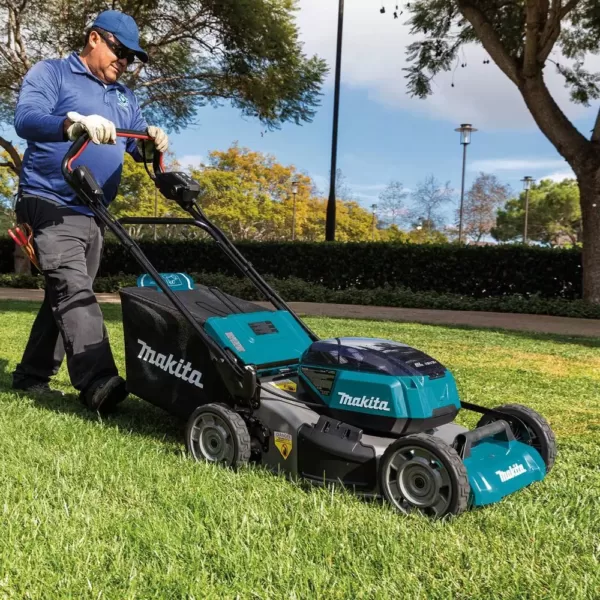 Makita 21 in. 18-Volt X2 (36V) LXT Lithium-Ion Cordless Walk Behind Self Propelled Lawn Mower, Tool Only