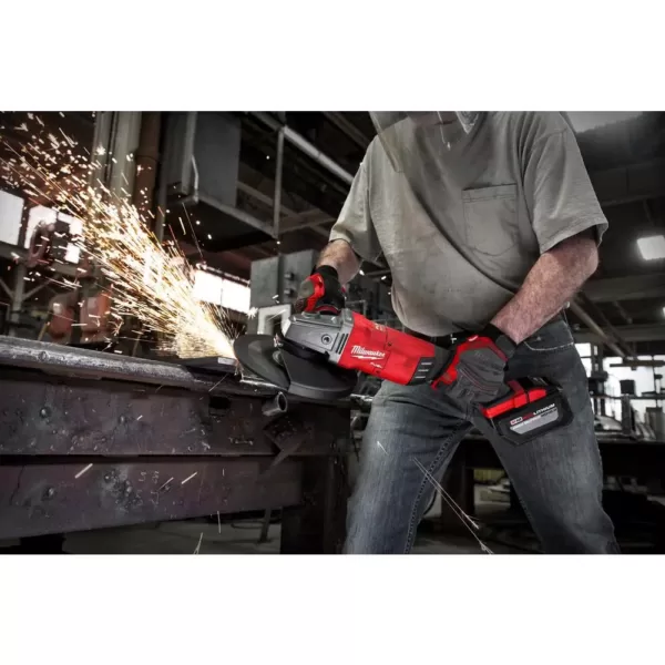 Milwaukee M18 FUEL 18-Volt Lithium-Ion Brushless Cordless 7 in./9 in. Angle Grinder (Tool-Only)