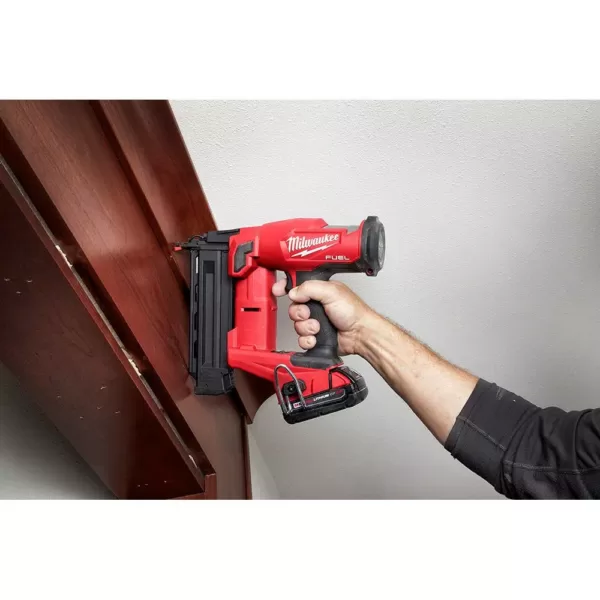 Milwaukee M18 FUEL 18-Volt Lithium-Ion Brushless Cordless Gen II 18-Gauge Brad Nailer (Tool-Only)