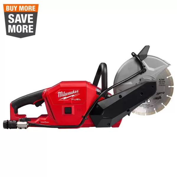 Milwaukee M18 FUEL ONE-KEY 18-Volt Lithium-Ion Brushless Cordless 9 in. Cut Off Saw (Tool-Only)