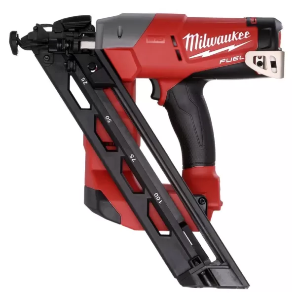 Milwaukee M18 FUEL 18-Volt Lithium-Ion Brushless Cordless 15-Gauge Angled Finish Nailer (Tool Only)