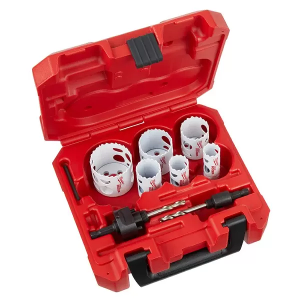 Milwaukee Hole Dozer Locksmith's Bi-Metal Hole Saw Set (8-Piece)