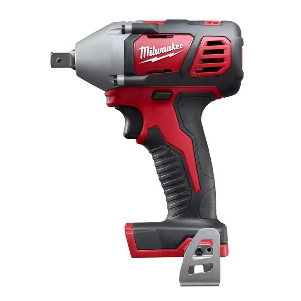 Milwaukee M18 18-Volt Lithium-Ion 1/2 in. Cordless Impact Wrench W/ Pin Detent (Tool-Only)