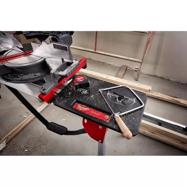 Milwaukee M18 FUEL 18-Volt Lithium-Ion Brushless 7-1/4 in. Cordless Dual Bevel Sliding Compound Miter Saw with Jig Saw