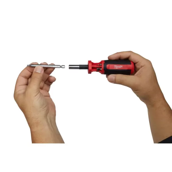 Milwaukee 9-in-1 Metric Hex/Key Drive Multi-Bit Screwdriver