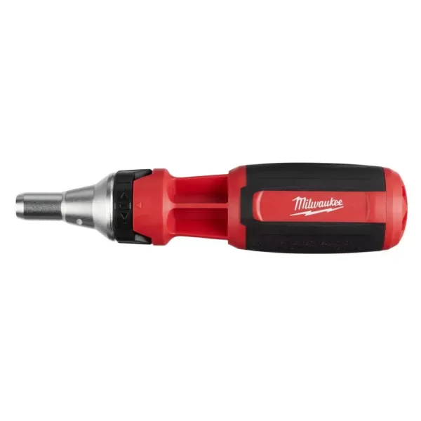 Milwaukee 9-in-1 Square Drive Ratcheting Multi-Bit Screwdriver