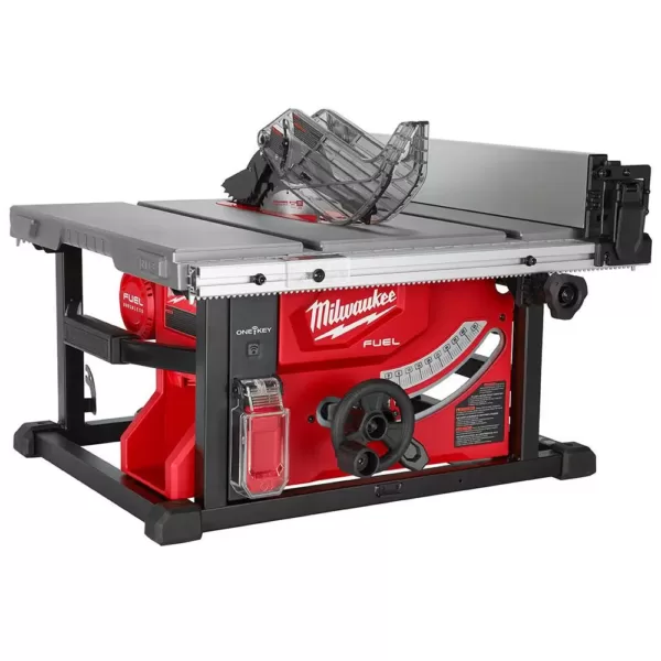 Milwaukee M18 FUEL ONE-KEY 18-Volt Lithium-Ion Brushless Cordless 8-1/4 in. Table Saw W/ Table Saw Stand (Tool Only)