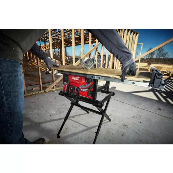 Milwaukee M18 FUEL ONE-KEY 18-Volt Lithium-Ion Brushless Cordless 8-1/4 in. Table Saw W/ Table Saw Stand (Tool Only)