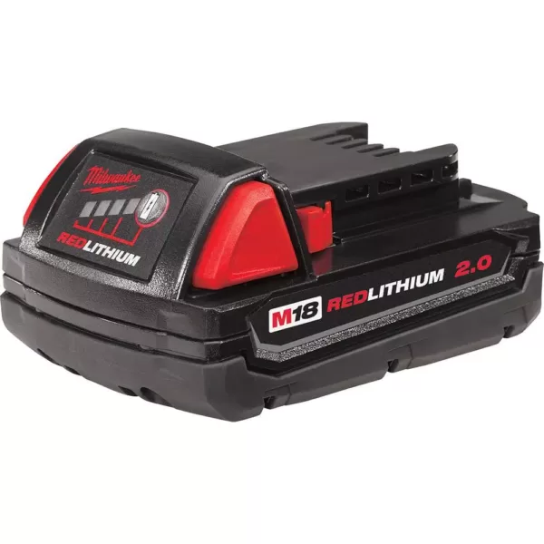 Milwaukee M18 18-Volt Lithium-Ion Cordless FORCE LOGIC 6-Ton Utility Crimping Kit with D3 Grooves and Fixed O Die