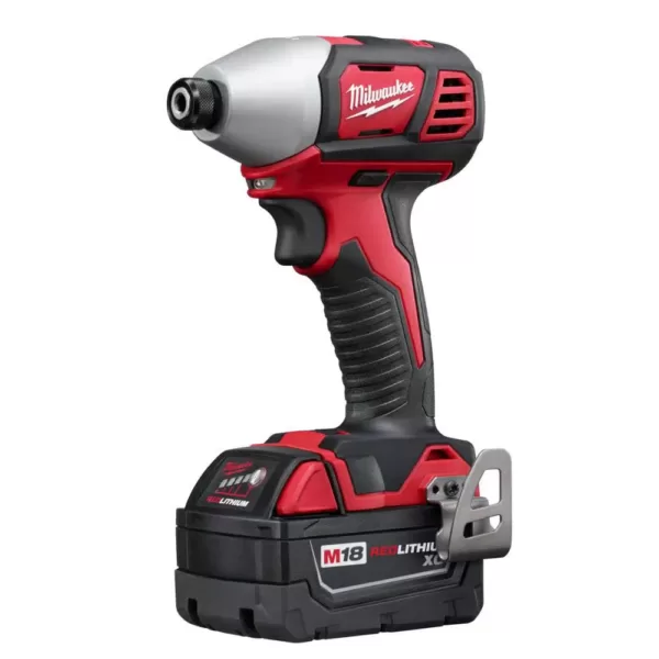 Milwaukee M18 18-Volt Lithium-Ion Cordless Combo Tool Kit (6-Tool) w/ Two Additional 5.0 Ah Batteries