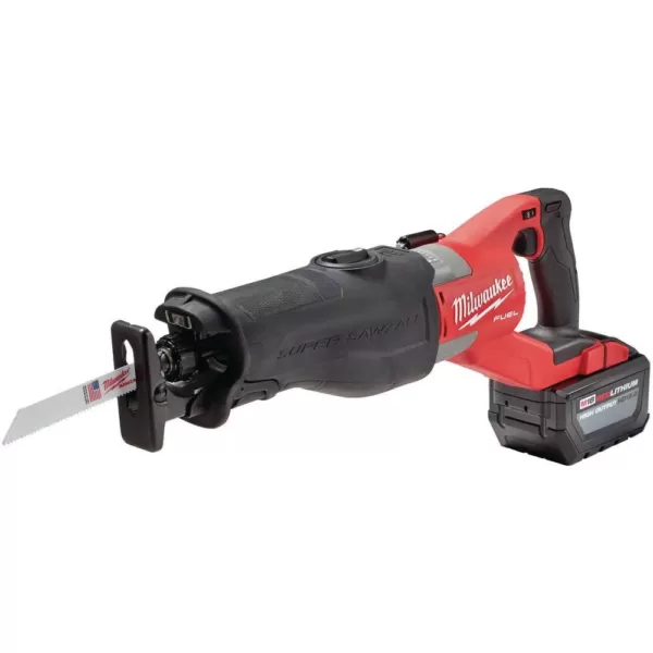 Milwaukee M18 FUEL 18-Volt Lithium-Ion Brushless Cordless SUPER SAWZALL Orbital Reciprocating Saw Kit w/(1) 12.0 Ah Battery