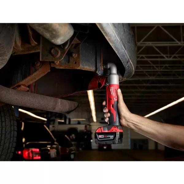 Milwaukee M18 18-Volt Lithium-Ion Cordless 3/8 in. 2-Speed Right Angle Impact Wrench (Tool-Only)