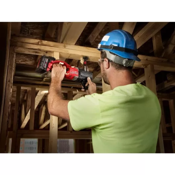 Milwaukee M18 FUEL 18-Volt Lithium-Ion Brushless Cordless 1/2 in. Hole Hawg Right Angle Drill (Tool-Only)