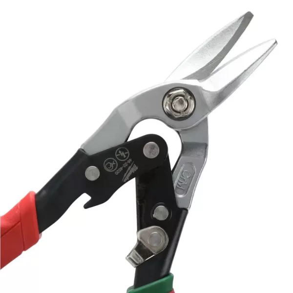 Milwaukee Left, Right, and Straight Aviation Snips (3-Pack)