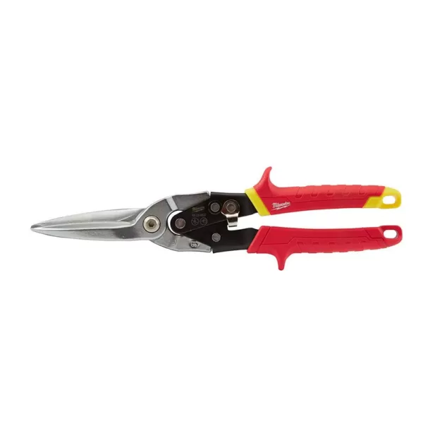 Milwaukee 11.5 in. Long Straight-Cut Aviation Snips