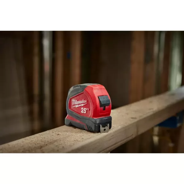 Milwaukee 25 ft. Compact Tape Measure