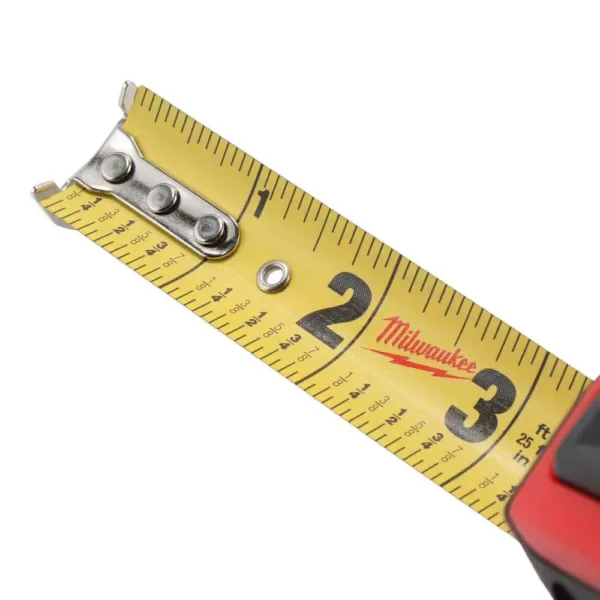 Milwaukee 25 ft. Compact Auto Lock Tape Measure with 16 ft. Compact Auto Lock Tape Measure