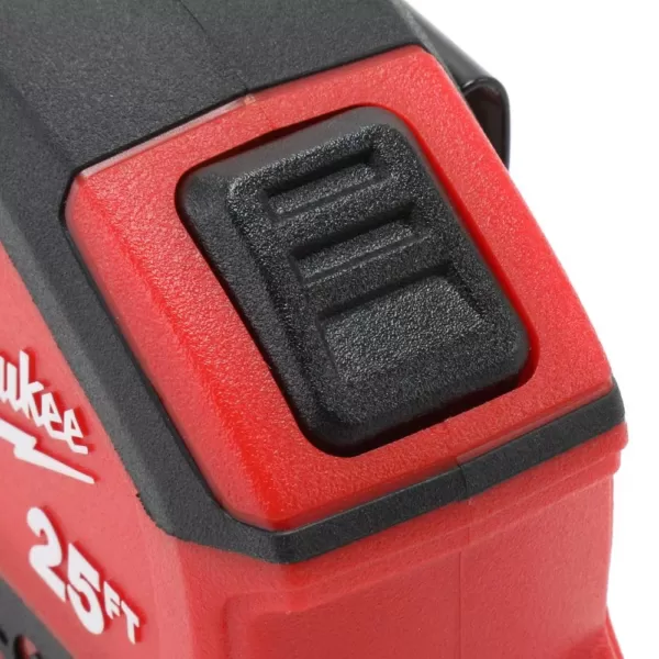 Milwaukee 25 ft. Compact Auto Lock Tape Measure with 16 ft. Compact Auto Lock Tape Measure