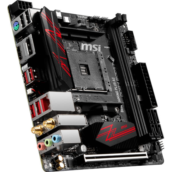 MSI B450I Gaming Plus AC AM4 Mini-ITX Motherboard