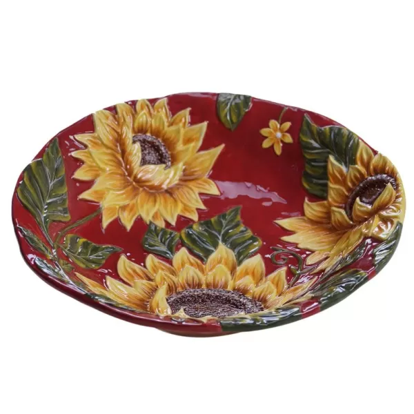 Certified International Sunset Sunflower 96 oz. Serving Bowl