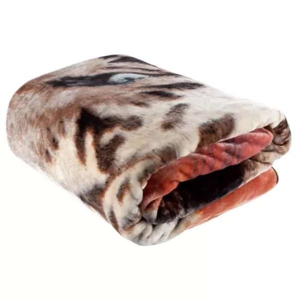 Lavish Home Multicolored Wildlife Throw Blanket