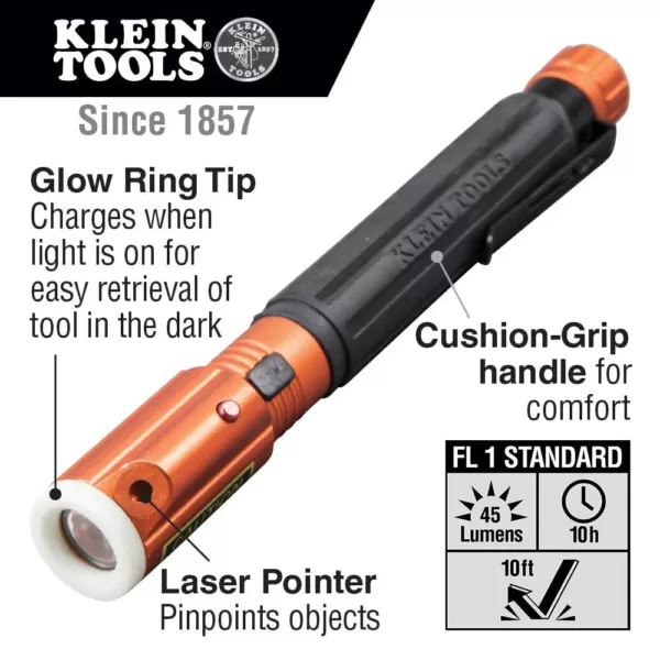 Klein Tools Inspection Penlight with Laser
