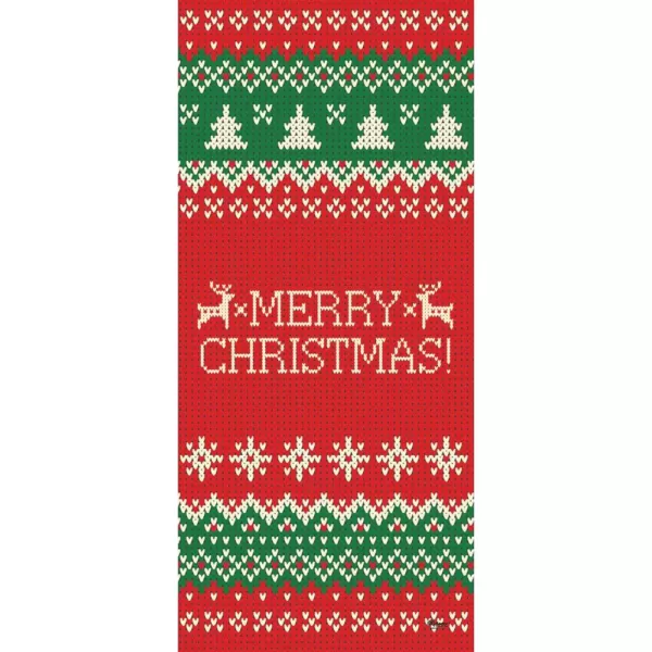 My Door Decor 36 in. x 80 in. Ugly Christmas Sweater Merry Christmas-Christmas Front Door Decor Mural