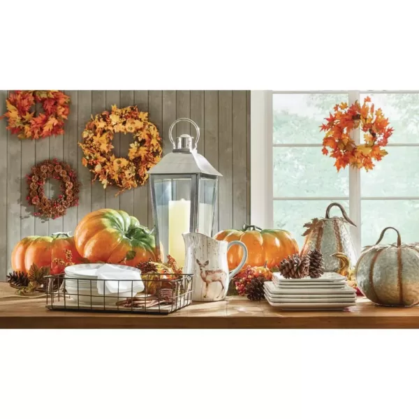 National Tree Company Harvest Accessories 15 in. Pumpkin Decor Pack