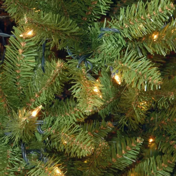 National Tree Company 6.5 ft. Kingswood Fir Pencil Artificial Christmas Tree with Clear Lights