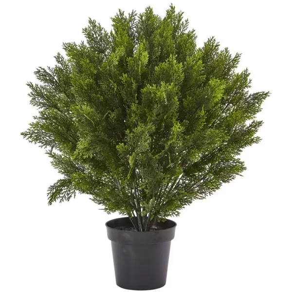 Nearly Natural 3 ft. Cedar Bush (Indoor/Outdoor)