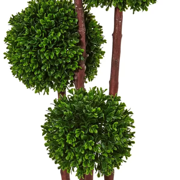 Nearly Natural Indoor/Outdoor Boxwood Topiary Artificial Tree UV Resistant