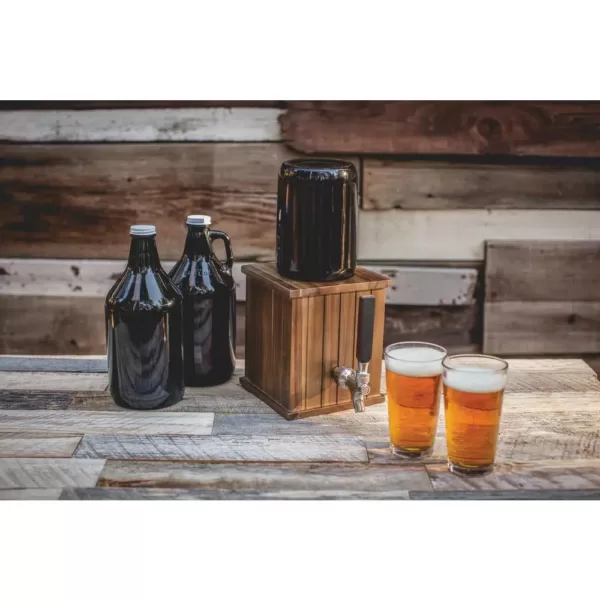 Picnic Time 'Growler Tap' Beverage Dispenser with 64 oz. Glass Growler