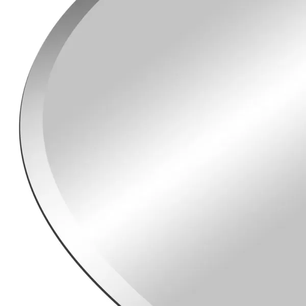 Pinnacle Small Oval Beveled Glass Mirror (17.5 in. H x 24.5 in. W)