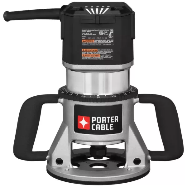 Porter-Cable 15 Amp Corded 3-1/4 Horsepower 5-Speed Router