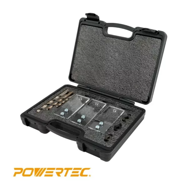 POWERTEC Ultimate Doweling Jig Kit - Precision Woodworking Series